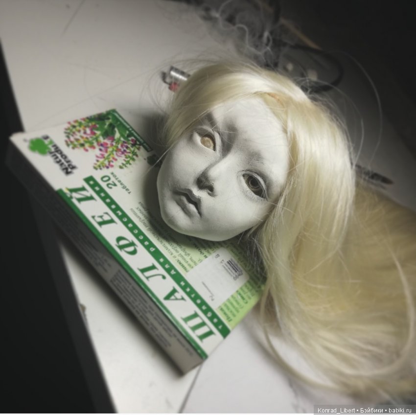 Процесс работы над второй шарнирной куклой. Часть 1 | Бэйбики Процесс работы над второй шарнирной куклой. Часть 1 (фото 6)