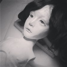 Процесс работы над второй шарнирной куклой. Часть 2