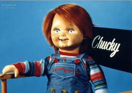 Here is Chucky pre bride look.