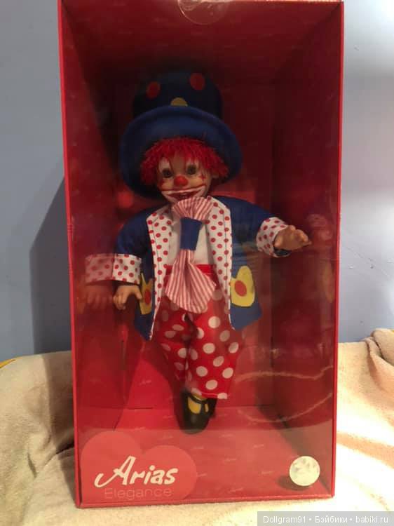 Моя новая кукла-клоун от Munecas Arias (фото 2)