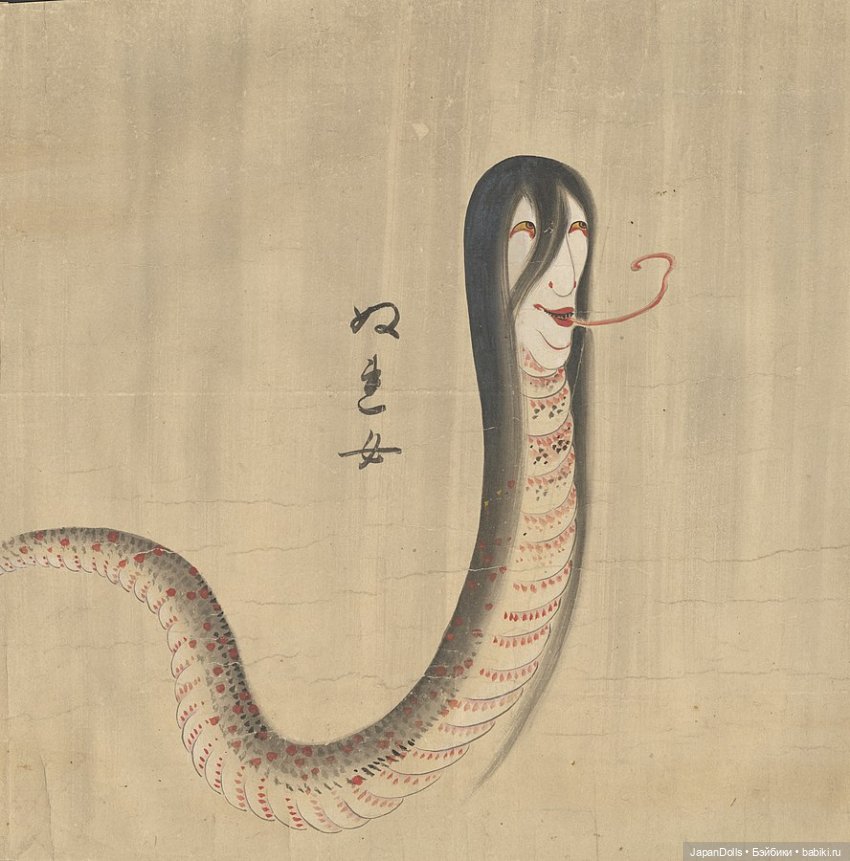 Нурэ-онна - новый ёкай на выставке | Бэйбики Нурэ-онна - новый ёкай на выставке (фото 5)