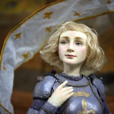 "Жанна д’Арк" на выставке "Куклы с характером. Перезагрузка"