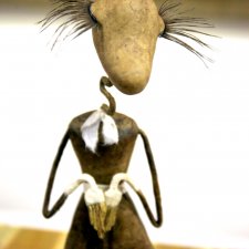 "Сама скромность" на выставке "Куклы с характером. Перезагрузка"