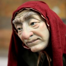 "Старый шут" на выставке "Куклы с характером. Перезагрузка"