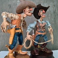 "Романтика Дикого Запада" на выставке "Куклы с характером. Перезагрузка"