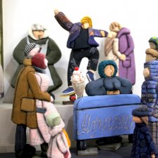 Проект "Город" на выставке "Куклы с характером. Перезагрузка"