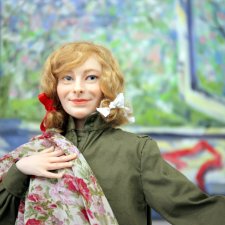 Ирочка из проекта "Память" на выставке "Куклы с характером. Перезагрузка"