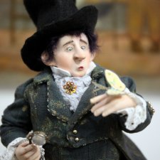 Щеголь на выставке "Куклы с характером. Перезагрузка"