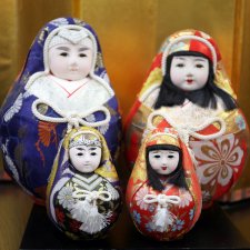 "Химэ Дарума" на выставке "Япония. Куклы сказки и легенды"