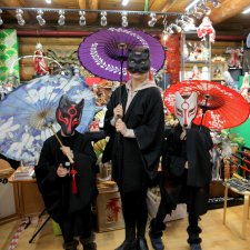 Фотосессия на выставке "Япония. Куклы, сказки и легенды"