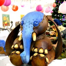 "Слоник" на выставке "Куклы с характером. Перезагрузка"