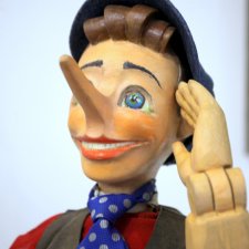 "Буратино" на выставке "Куклы с характером. Перезагрузка"