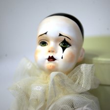 "Белый Пьеро" на выставке "Куклы с характером. Перезагрузка"