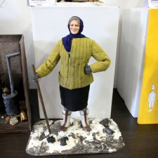 "Спасибо вам, труженик тыла!" на выставке "Куклы с характером. Перезагрузка"