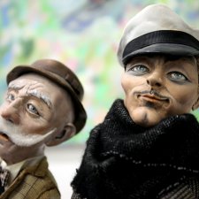 "Остап Бендер и Киса Воробьянинов" на выставке "Куклы с характером. Перезагрузка"