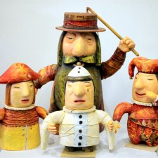 "Карабас и куклы" на выставке "Куклы с характером. Перезагрузка"