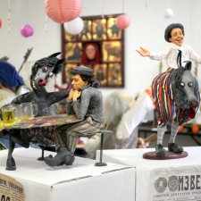 "Лошади больше не наливать" на выставке "Куклы с характером. Перезагрузка"