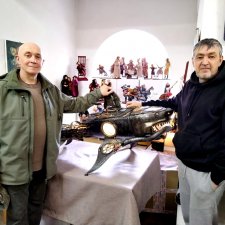 Акула из серии "Подводные силы стимпанк-России" на выставке "Куклы с характером. Четвертая высота"