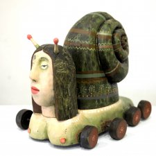 "Улитка" на выставке "Куклы с характером. Четвертая высота"