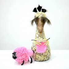 "Новый свитер" на выставке "Куклы с характером. Четвертая высота"