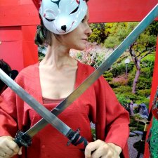 Фотосессия на выставке "Япония. Куклы, сказки и легенды"