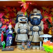 Айны на выставке "Япония. Куклы, сказки и легенды"