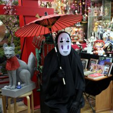 "Безликий" на выставке "Япония. Куклы, сказки и легенды"