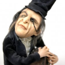 "Чёрный карлик" на выставке "Куклы с характером. Четвёртая высота"