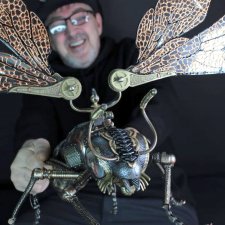 "Оса механическая" на выставке "Куклы с характером. Четвертая высота"