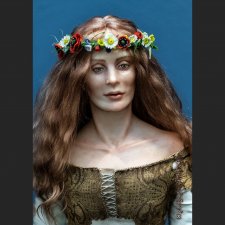 "Офелия" на выставке "Куклы с характером. Четвертая высота"