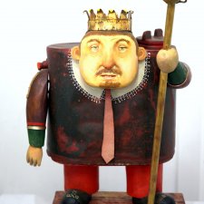 "Король нефти" на выставке "Куклы с характером. Четвертая высота"