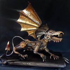 "Василиск" на выставке "Куклы с характером. Четвертая высота"