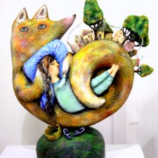 «Чудесный сон принцессы» на выставке "Куклы с характером. Четвертая высота"