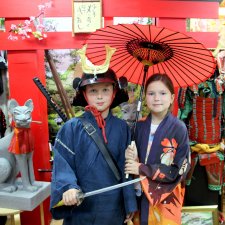 Сказки для всех на выставке "Япония. Куклы, сказки и легенды"