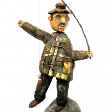 "Рыбак" на выставке "Куклы с характером. Четвертая высота"