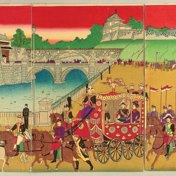 Японцы испугались - они думали, что земной шар поколеблется от такого решения микадо…