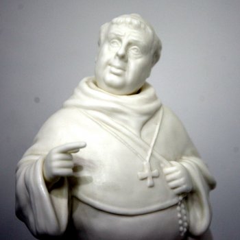 «Владимир Долинский в роли монаха Горанфло» на выставке "Куклы с характером. Четвертая высота"