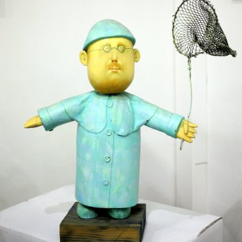 "Гном" на выставке "Куклы с характером. Четвертая высота"