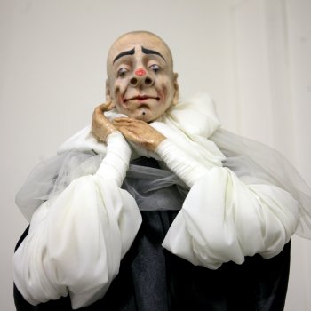 "Только раз бывает в жизни встреча" на выставке "Куклы с характером. Четвертая высота"