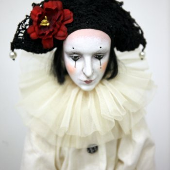 «Пьеро» на выставке "Куклы с характером. Четвертая высота"