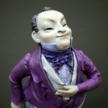 П.И. Чичиков на выставке "Куклы с характером. Четвертая высота"