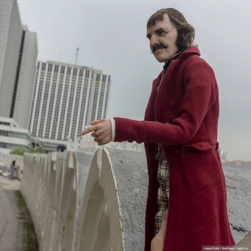 Билл "Мясник" на выставке "Куклы с характером. Четвертая высота" | Бэйбики Билл "Мясник" на выставке "Куклы с характером. Четвертая высота" (фото 3)