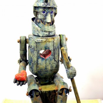 "Железный дровосек" на выставке "Куклы с характером. Четвертая высота"