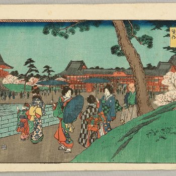 Однажды богиня солнца на что-то рассердилась и скрылась в пещеру...