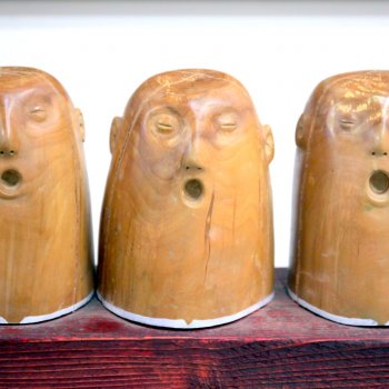 "Три Трампа" на выставке "Куклы с характером. Четвертая высота"