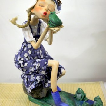 "Маруся в поисках принца" на выставке "Куклы с характером. Четвертая высота"