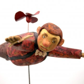 "Карлсон" на выставке "Куклы с характером. Четвертая высота"