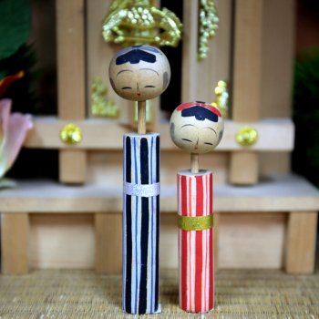 «Пара» Кокэси для коллекционеров в музее "Япония. Куклы, сказки и легенды"