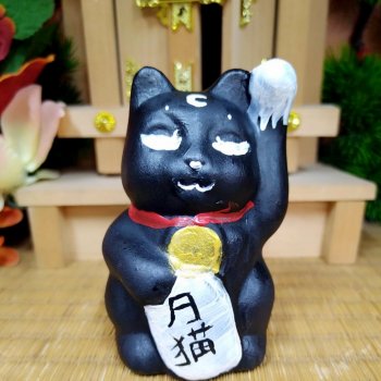 Черный котик на мастер-классе музея «Япония. Куклы, сказки и легенды»