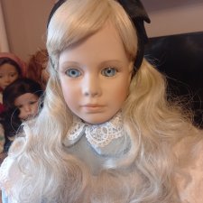 Продам фарфоровую куклу от  Тельми  Реш. Снижение цени! 13500 рублей!!
